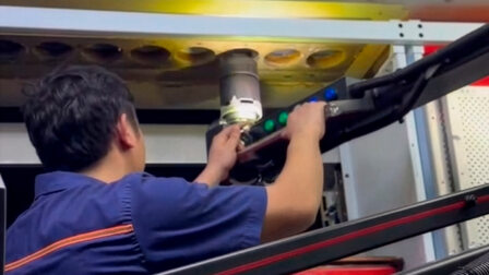 Barmag’s automated maintenance processes for quality, safety, and efficiency in spinning plants