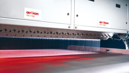 Oerlikon Neumag’s Meltblown-Technologie als Plug & Produce-Lösung installiert
