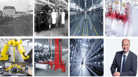 Ein Pionier der Chemiefaserindustrie –  Oerlikon Barmag feiert sein 100jähriges Jubiläum