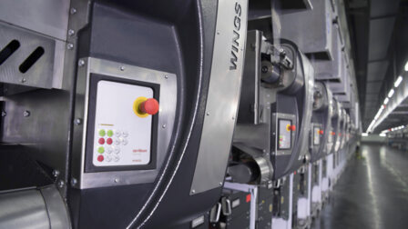 perPETual und Polygenta produzieren rPET FDY auf WINGS von Oerlikon Barmag