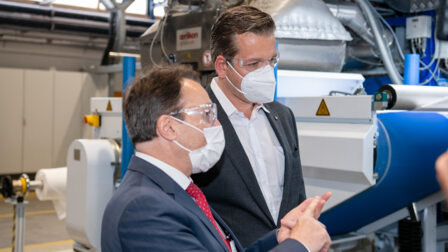 Schutzmasken für Europa