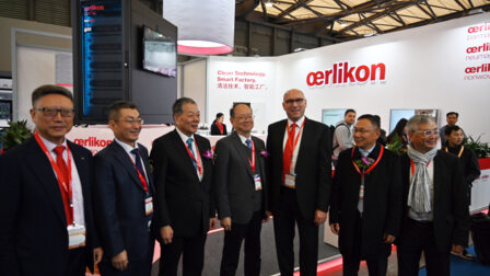 Oerlikon zeigte Weltpremieren in China 
