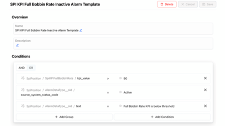 Condition Monitoring - user driven complex conditions